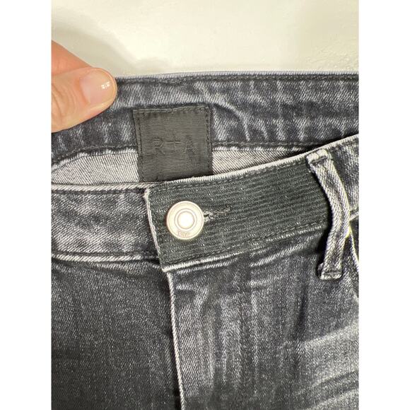 Rta Denim Icon Skinny Ankle Jeans Black Women's 26 / 2 - Picture 5 of 12
